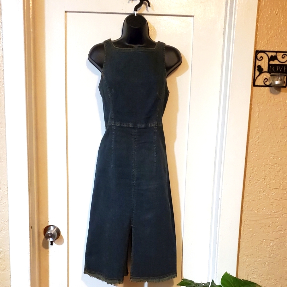 Dark Blue Denim Dress